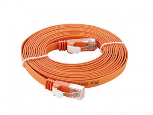 پچ کورد فلت پنج متری Cat6 بدون شیلد نارنجی دی-لینک
