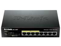 Swich D-Link DGS-1008P 8-Port Gigabit Unmanaged Desktop W,4-POE Ports Retail