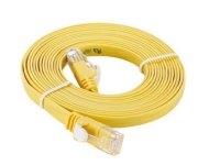 پچ کورد فلت سه متری Cat6 بدون شیلد زرد دی-لینک
