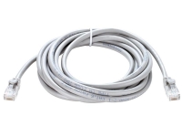 پچ کورد مسی پنج متری Cat6 بدون شیلد خاکستری با روکش پی وی سی دی-لینک